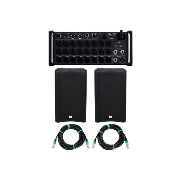 behringer x air xr18 dsp 115 bundle