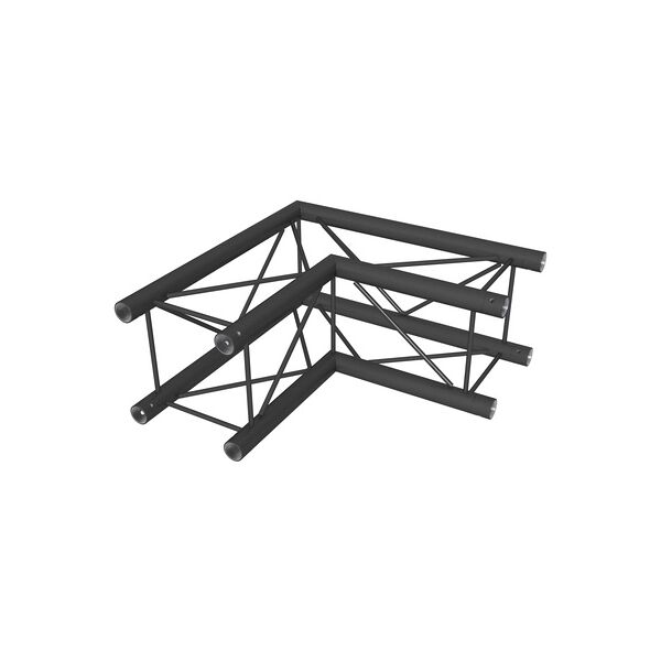 stageworx dt24b-c21 deco truss corner black