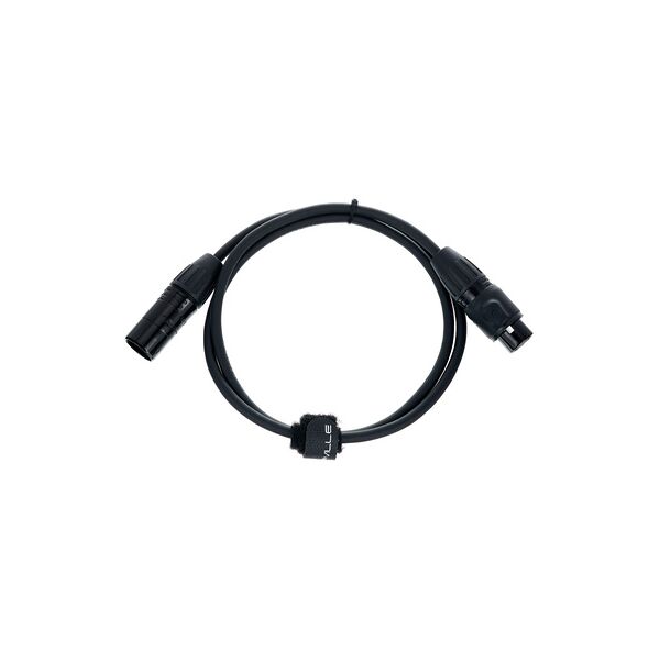 stairville pdc5bk ip65 dmx cable 1m 5pin
