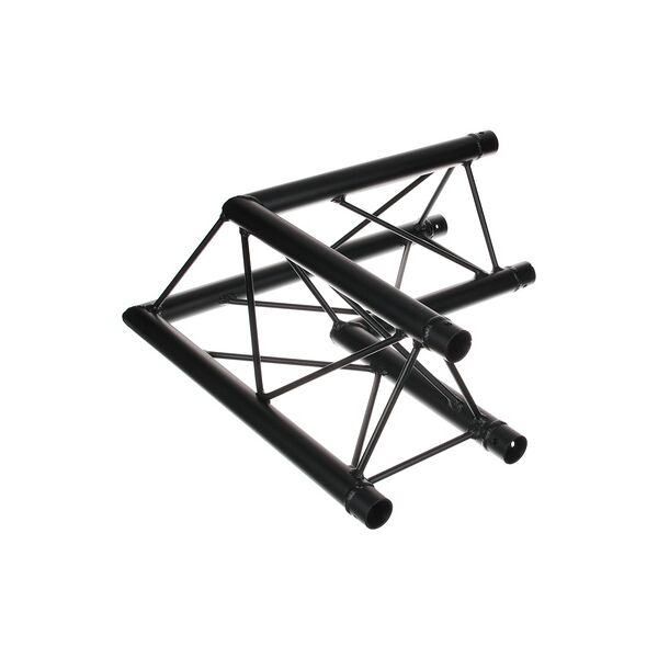 stageworx dt23b-c21 deco truss corner black