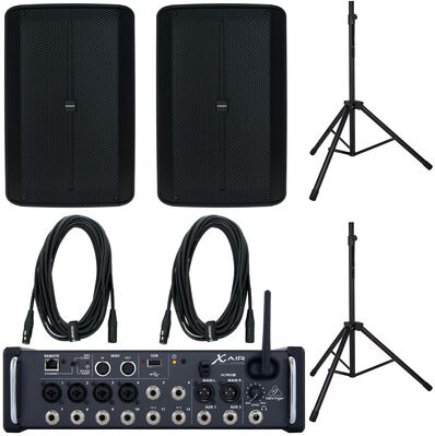 behringer x air xr12 +syrincs d115sp set