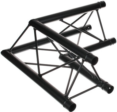 stageworx dt23b-c21 deco truss corner black