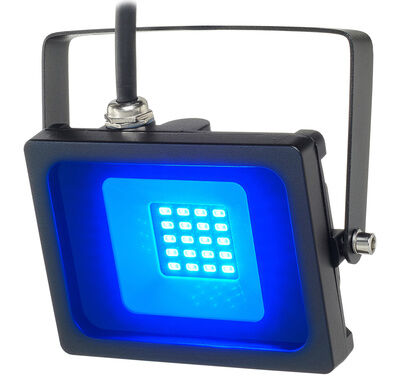 EuroLite LED IP FL-10 SMD blue Black matt