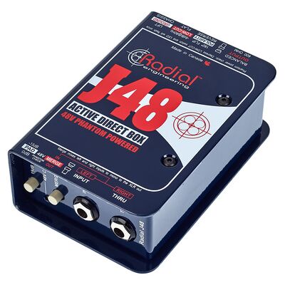 Radial J48-MK2 Box DI attiva - Box DI Radial J48-MK2 Box DI attiva - Box DI
