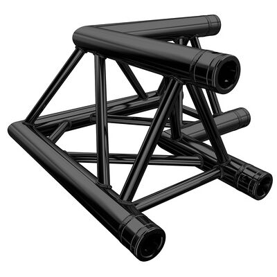 Global Truss F33-B C21 Angolo - 90°, 2-Vie, 0,5m, Nero Global Truss F33-B C21 Angolo - 90°, 2-Vie, 0,5m, Nero