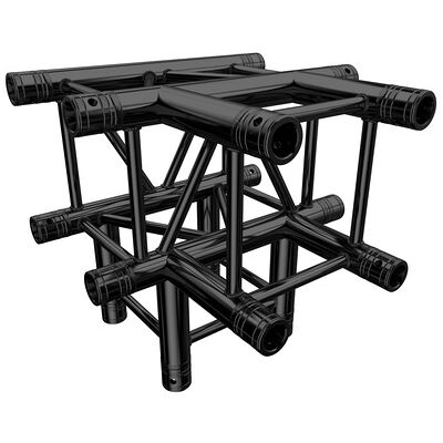 Global Truss F34T40-B T-Piece nero Global Truss F34T40-B T-Piece nero