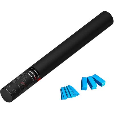MagicFX Cannone di confetti portatile 50cm - Azzurro chiaro - Rettangoli - Cannone di confetti MagicFX Cannone di confetti portatile 50cm - Azzurro chiaro - Rettangoli - Cannone di confetti