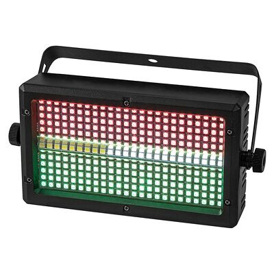 EUROLITE LED Mini Strobe - RGB, Telecomando, 288 LED, Angolo 65° - Stroboscopio LED EUROLITE LED Mini Strobe - RGB, Telecomando, 288 LED, Angolo 65° - Stroboscopio LED