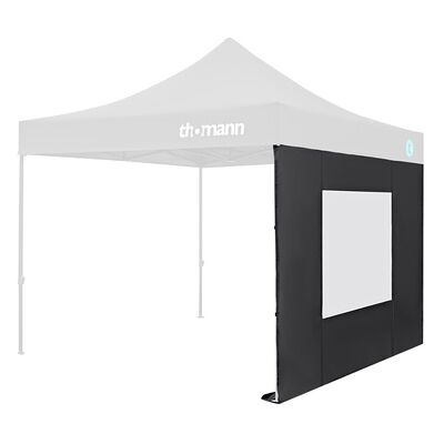 Thomann Tent Side Panel Window Bk Black Thomann Tent Side Panel Window Bk Black
