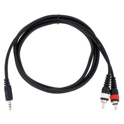 MONACOR Aca-1635 - Connettore mini jack 3,5mm, 2 x RCA, 1,2m - Cavo audio MONACOR Aca-1635 - Connettore mini jack 3,5mm, 2 x RCA, 1,2m - Cavo audio