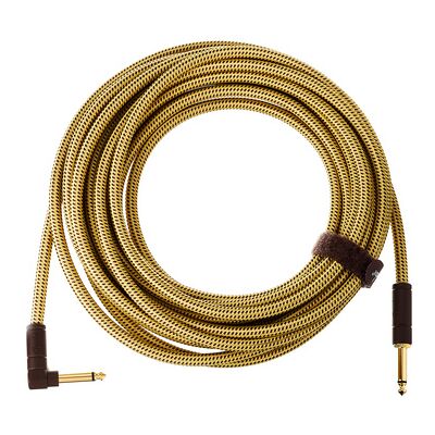 Fender Del. Cable Angle Plug 7,5m TN Tweed Natural Fender Del. Cable Angle Plug 7,5m TN Tweed Natural