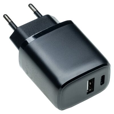 Thomann USB C+A Power Supply Black Thomann USB C+A Power Supply Black