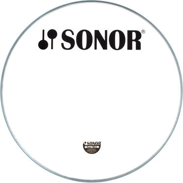 Sonor PW18BL Bass Reso Head White