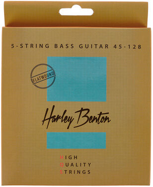 Harley Benton HQS Bass-5 45-128 Flatwound