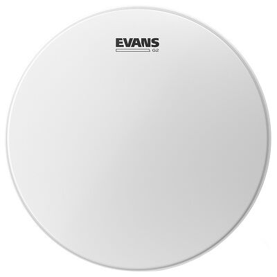 Evans 15" G2 Coated Tom bianco con superficie sabbiata Evans 15" G2 Coated Tom bianco con superficie sabbiata
