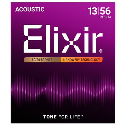 Elixir Nanoweb Medium Acoustic Elixir Nanoweb Medium Acoustic