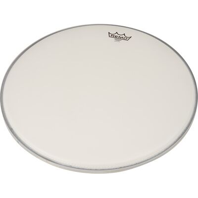 Remo 18" Emperor Coated Bass Drum bianco con superficie sabbiata Remo 18" Emperor Coated Bass Drum bianco con superficie sabbiata
