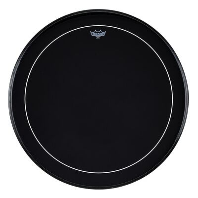 Remo 28" Pinstripe Ebony Bass Drum ebano Remo 28" Pinstripe Ebony Bass Drum ebano