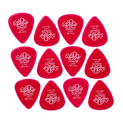 Dunlop Delrin 500 Pick 0,96mm Dark Pink Dunlop Delrin 500 Pick 0,96mm Dark Pink