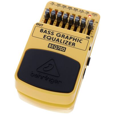 Behringer BEQ700 Bass Graphic Equalizer Behringer BEQ700 Bass Graphic Equalizer