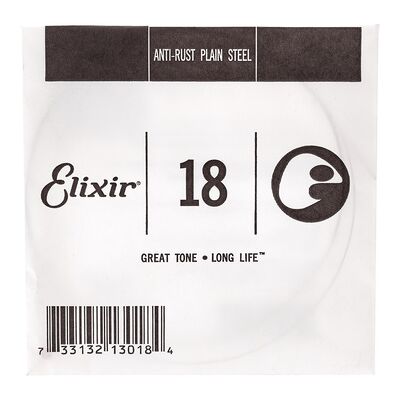 Elixir .018 Plain Steel Elixir .018 Plain Steel