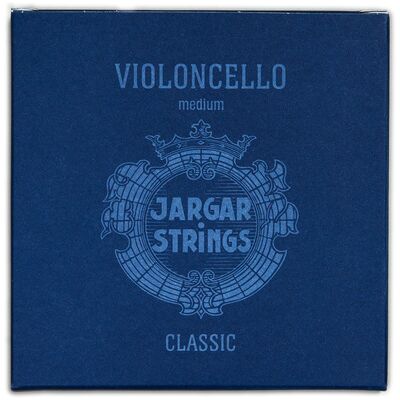 Jargar Cello Strings Chrome Steel Med Jargar Cello Strings Chrome Steel Med