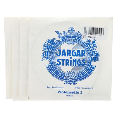Jargar Cello Strings Silver Medium Jargar Cello Strings Silver Medium