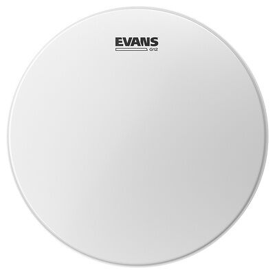 Evans 13" G12 White Coated bianco con superficie sabbiata Evans 13" G12 White Coated bianco con superficie sabbiata