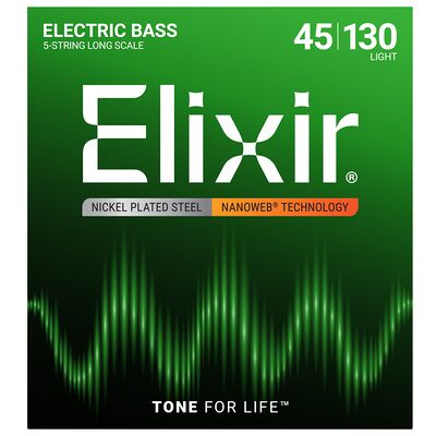 Elixir 14202 Nanoweb 5-String Light Elixir 14202 Nanoweb 5-String Light