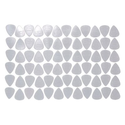 Dunlop Plectrum Nylon Standard 0.60 grigio Dunlop Plectrum Nylon Standard 0.60 grigio
