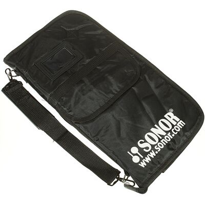 Sonor SSB Stick Bag Standard nero con logo bianco stampato Sonor SSB Stick Bag Standard nero con logo bianco stampato
