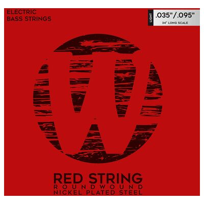 Warwick Red Strings Bass Set Light N Warwick Red Strings Bass Set Light N