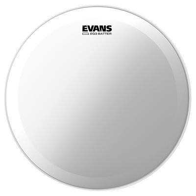 Evans 18" EQ3 Bass Drum Frosted Evans 18" EQ3 Bass Drum Frosted
