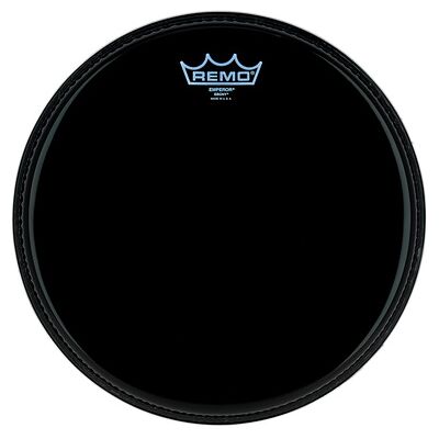Remo 12" Emperor Ebony Remo 12" Emperor Ebony