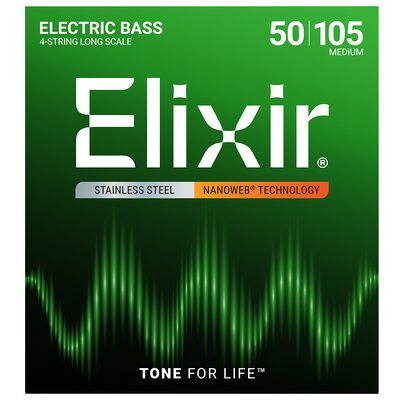 Elixir 14702 Stainless Steel Med.Bass Elixir 14702 Stainless Steel Med.Bass