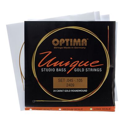 Corde del basso Scala Lunga Gold Optima 2409.L Corde del basso Scala Lunga Gold Optima 2409.L