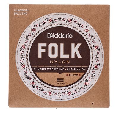 Daddario EJ32C Folk Nylon Daddario EJ32C Folk Nylon