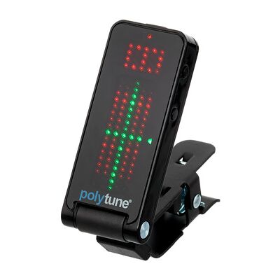 TC Electronic PolyTune Clip Black Tuner nero TC Electronic PolyTune Clip Black Tuner nero