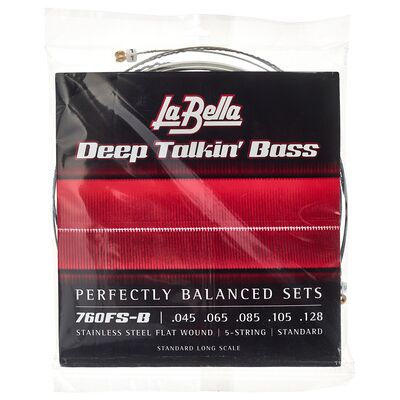 La Bella 760FS-B Deep Talkin Bass La Bella 760FS-B Deep Talkin Bass