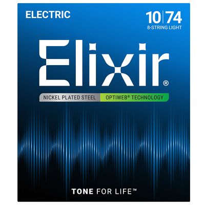 Elixir Optiweb 19062 8-String Light Elixir Optiweb 19062 8-String Light