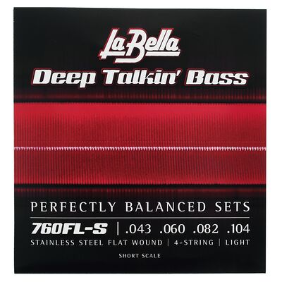 La Bella 760FL-S Deep Talkin Bass La Bella 760FL-S Deep Talkin Bass