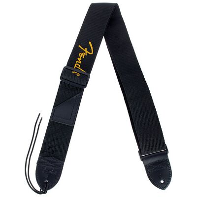 Fender Nylonstrap With Yellow Logo Fender Nylonstrap With Yellow Logo