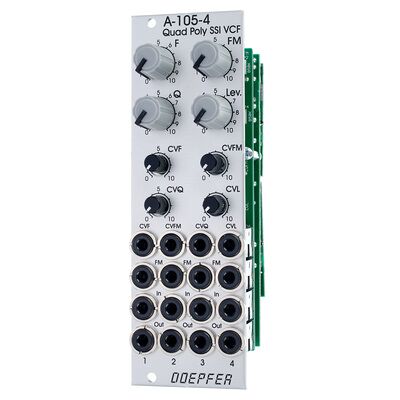 Doepfer A-105-4 Quad Poly VCF Doepfer A-105-4 Quad Poly VCF