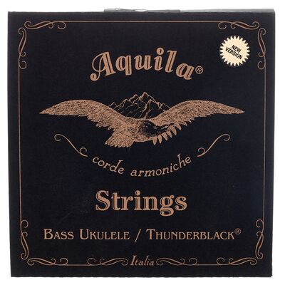 Aquila 140U Thunderblack Bass Ukulele nero Aquila 140U Thunderblack Bass Ukulele nero