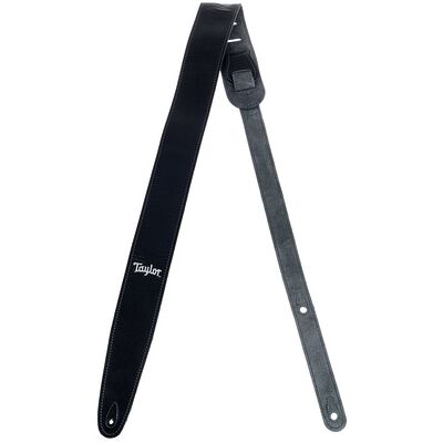 Taylor Suede Guitar Strap Black Black Taylor Suede Guitar Strap Black Black