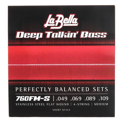 La Bella 760FM-S Deep Talkin Bass La Bella 760FM-S Deep Talkin Bass