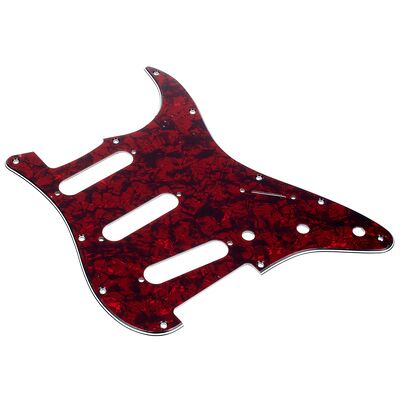 dAndrea ST-Pickguard SSS Red Pearl Red Pearl dAndrea ST-Pickguard SSS Red Pearl Red Pearl