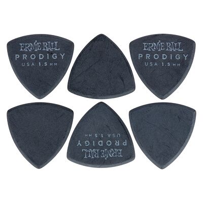 Ernie Ball Prodigy Picks 1,5 mm BK nero Ernie Ball Prodigy Picks 1,5 mm BK nero