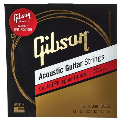 Gibson Coated Phosp. Bronze Ult.Light Gibson Coated Phosp. Bronze Ult.Light