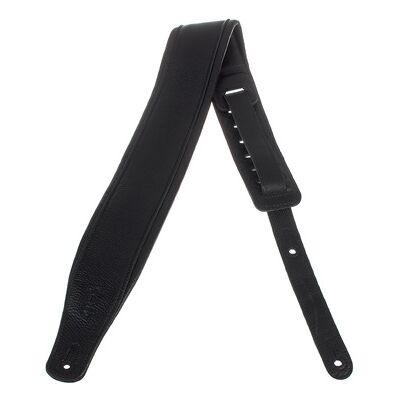 Levys PM32 Pad. Leather Strap 3" BK nero Levys PM32 Pad. Leather Strap 3" BK nero